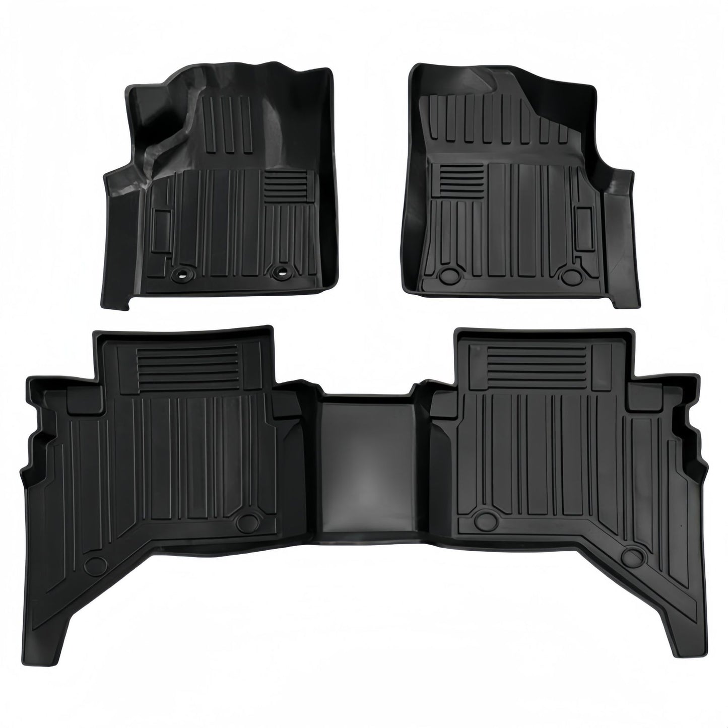 For 2009-2015 Toyota Hilux Vigo LHD/RHD TPE 3D Waterproof Car Floor Mat