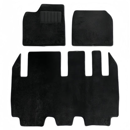 For 2022- 2024 Tesla MODEL X 3D Carpet TPE Car Floor Mat/Rear Trunk Mat