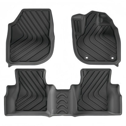 For 2022-2024 Honda WR-V RHD 3D Carpet TPE Car Floor Mat/Rear Trunk Mat