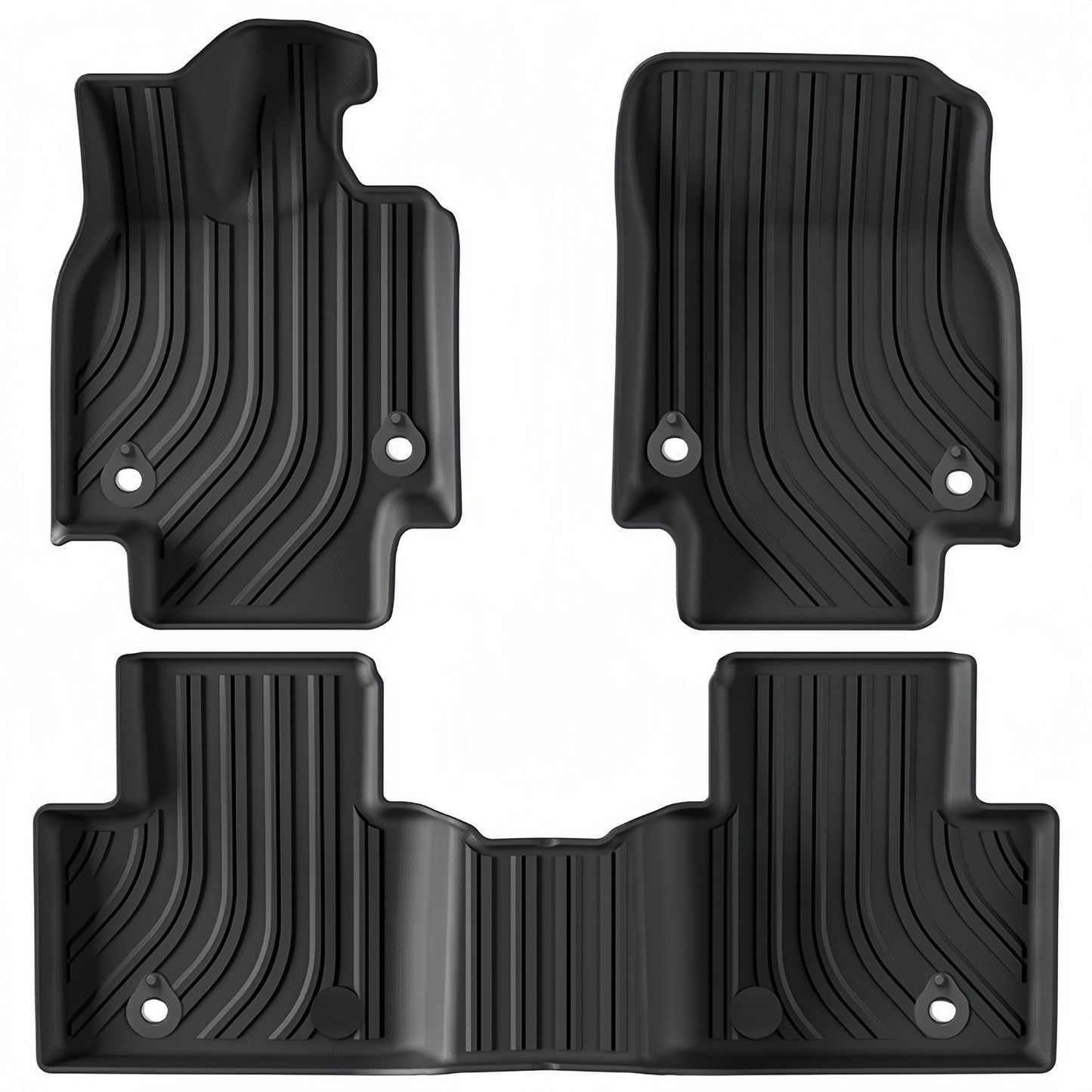 For 2023 Toyota Crown LHD TPE Car Floor Mat/Rear Trunk Mat