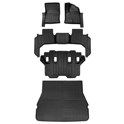 TPE Car Floor Mats for 2022 Toyota Land Cruiser LC300 Rubber Floor Mats