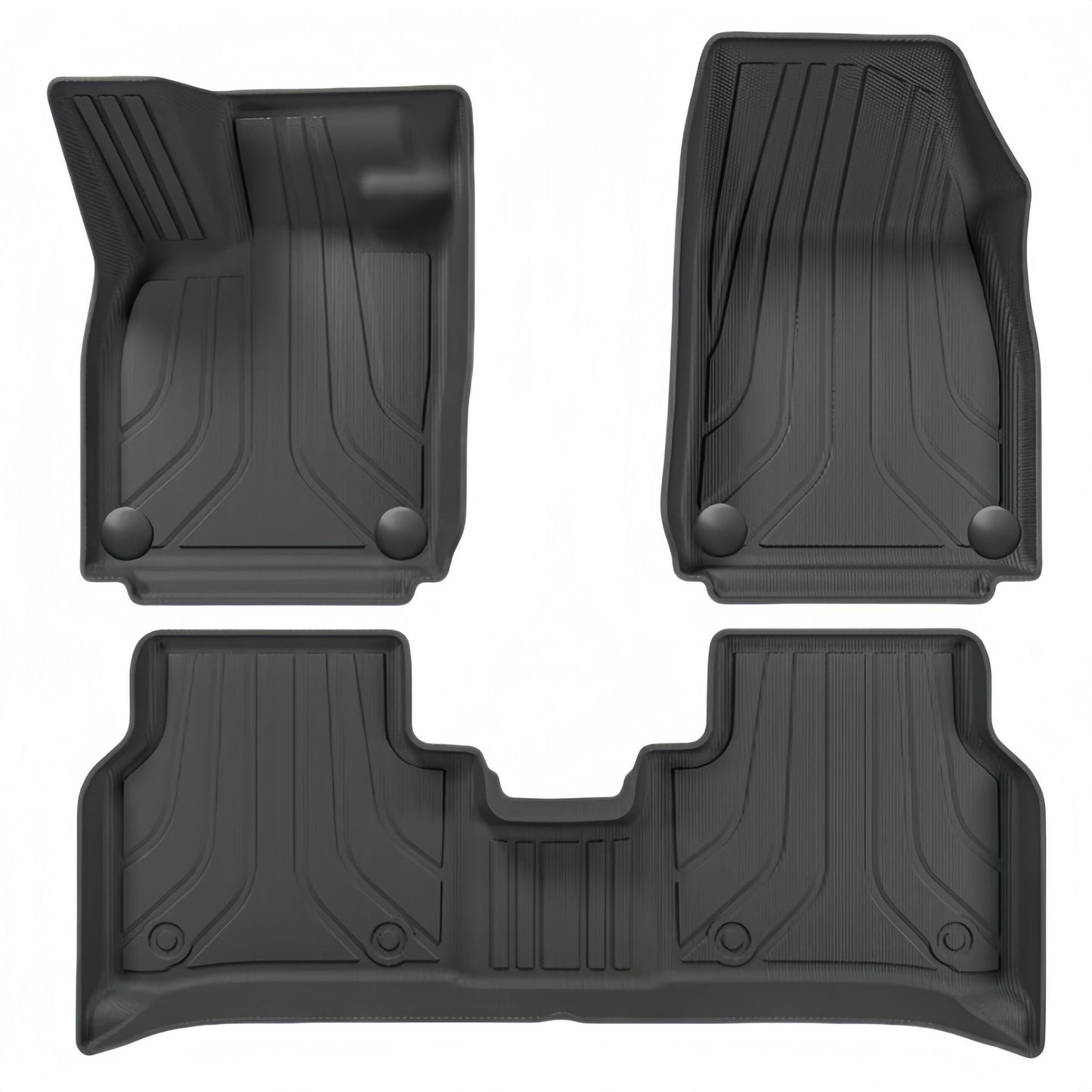 For 2022 Volkswage ID.4 TPE Car Floor Mat/VW ID4 Trunk Mat