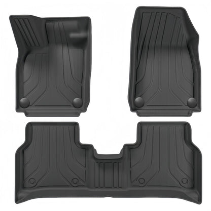 For 2022 Volkswage ID.4 TPE Car Floor Mat/VW ID4 Trunk Mat