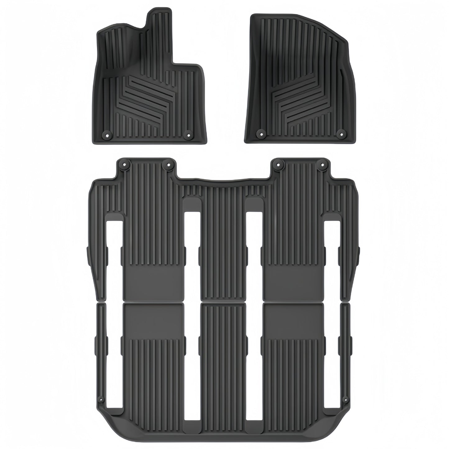 For 2022- 2024 ZEEKR 009/2025 Volvvo EM90 LHD TPE Car Floor Mat