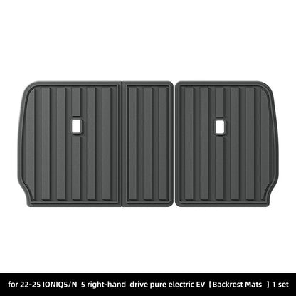 For 2022- 2025 Hyundai IONIQ 5 N RHD EV TPE Car Floor Mat/Rear Trunk Mat