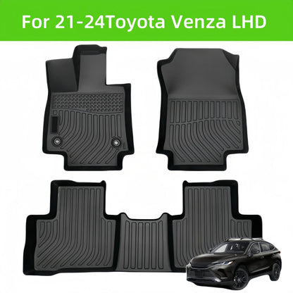 For 2021-2024 ToyotIa Venza LHD TPE Car Floor Mat/Rear Trunk Mat Minimum order of 30 sets