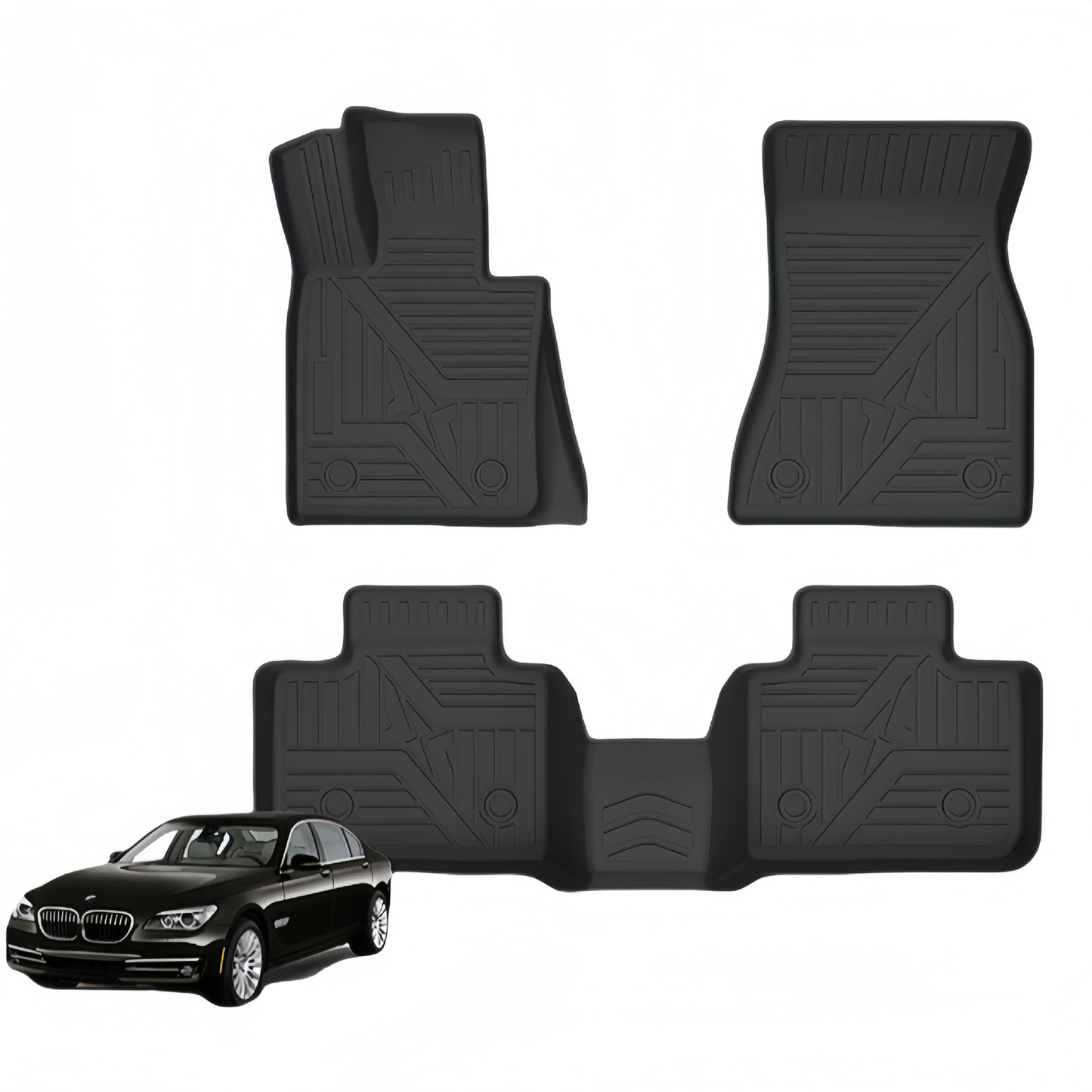 BMW 6 Series GT 2016-2022 TPE Car Floor Mat Custom wholesale