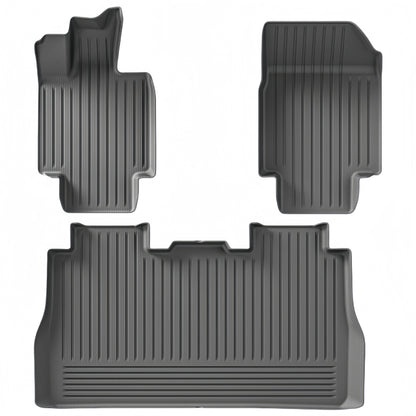 For 2024 Tesla Cybertruck 3D TPE Car Floor Mat/Rear Trunk Mat