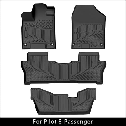 For 2016-2022 Hond Pilot LHD Waterproof Carpet TPE Car Floor Mat