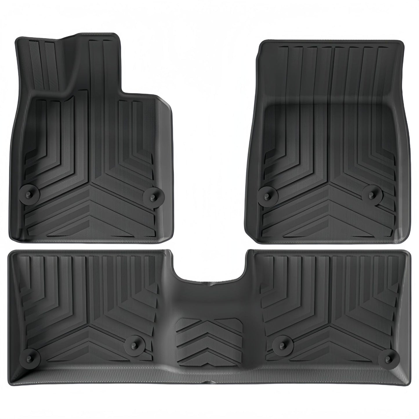 For 2023-2025 AVATR 12 3DCarpet TPE Car Floor Mat/Rear Trunk Mat