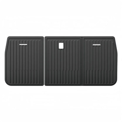For 2022- 2024 Tesla MODEL X 3D Carpet TPE Car Floor Mat/Rear Trunk Mat
