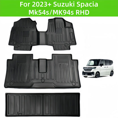 For 2023 Suzuki Spacia Mk54s/MK94s TPE Car Floor Mat/Trunk Mat