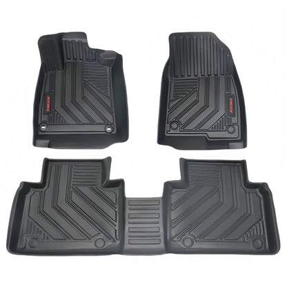 For 2018-2022 Honda Accord 10th LHD 3D TPE Car Floor Mat/Rear Trunk Mat