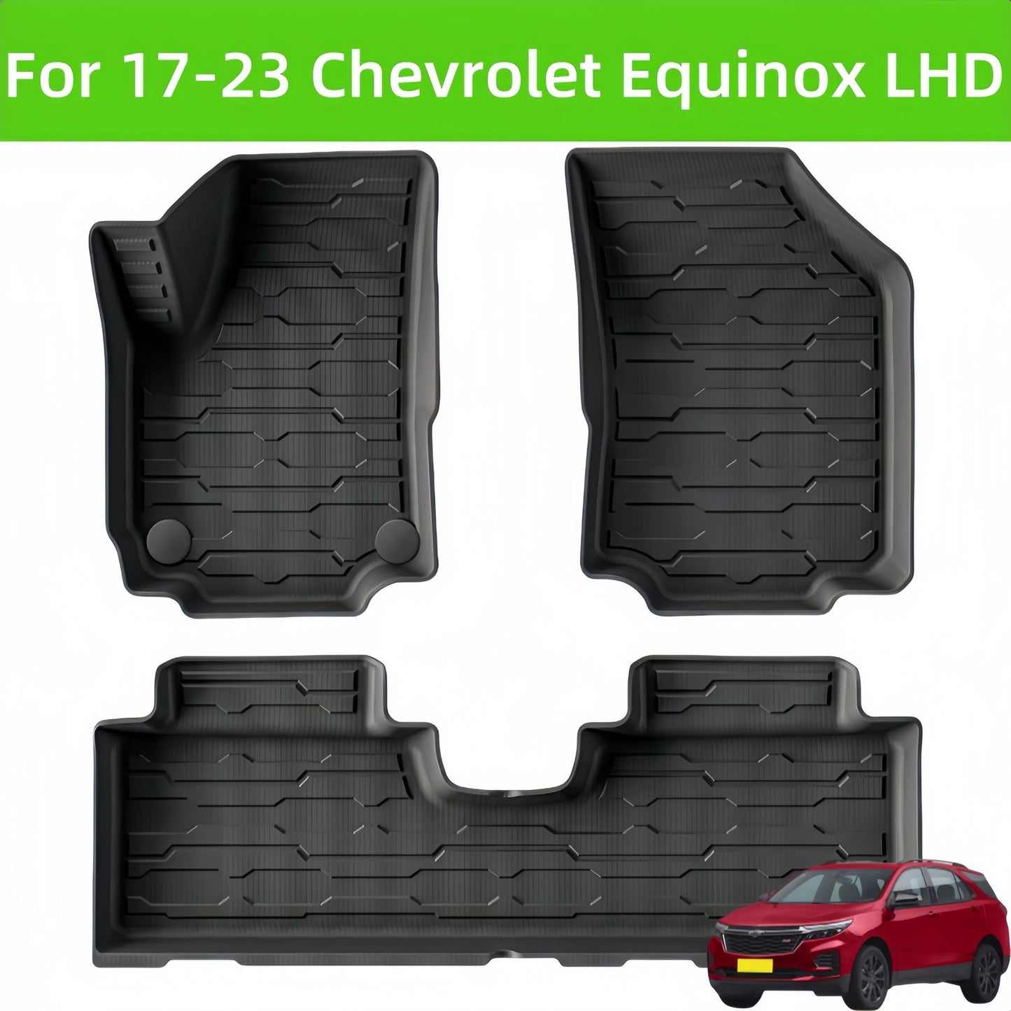 Chevrolet Equinox 2017-2023 TPE Car Floor Mat/Rear Trunk Mat