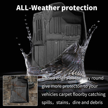 For 2022 KIA EV6 LHD Waterproof 3DCarpet TPE Car Floor Mat