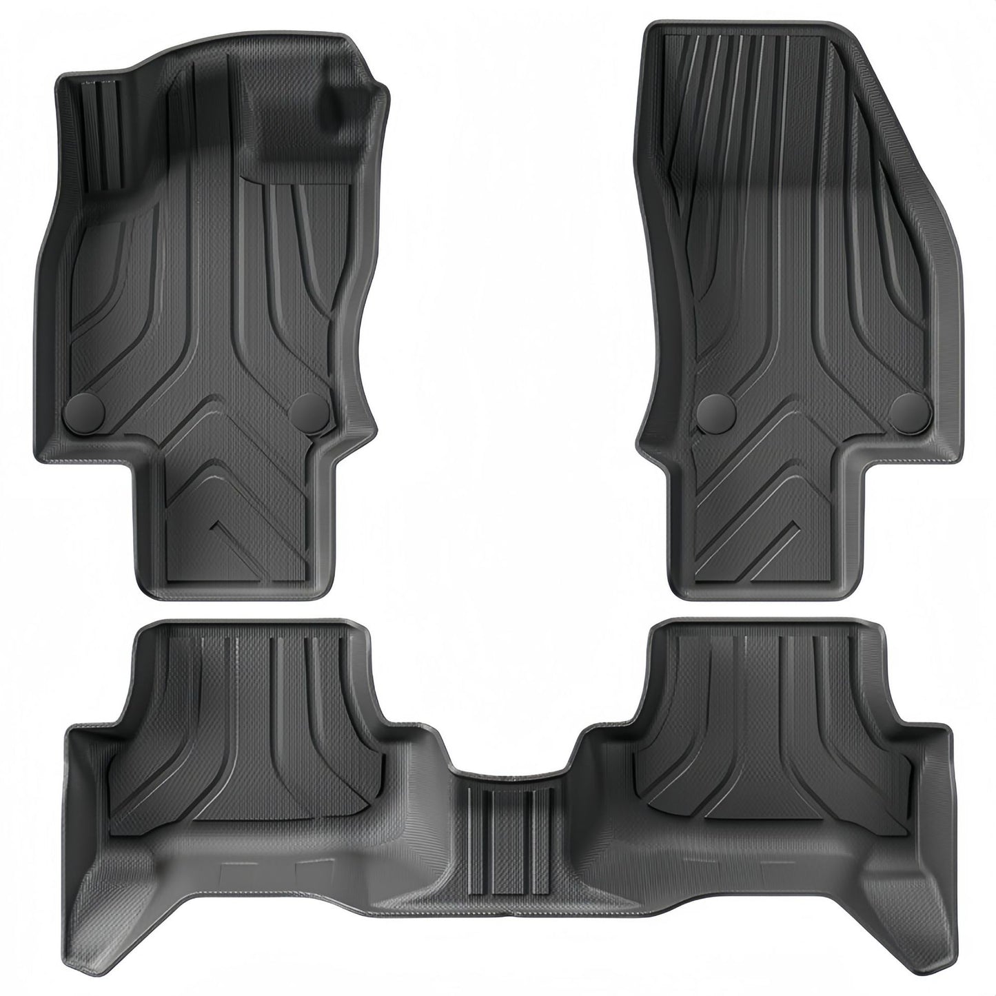 For 2018 Volkswage T-ROC TPE 3D Car Floor Mat/Rear Trunk Mat