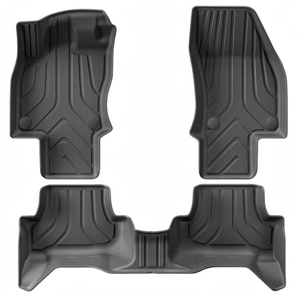 For 2018 Volkswage T-ROC TPE 3D Car Floor Mat/Rear Trunk Mat