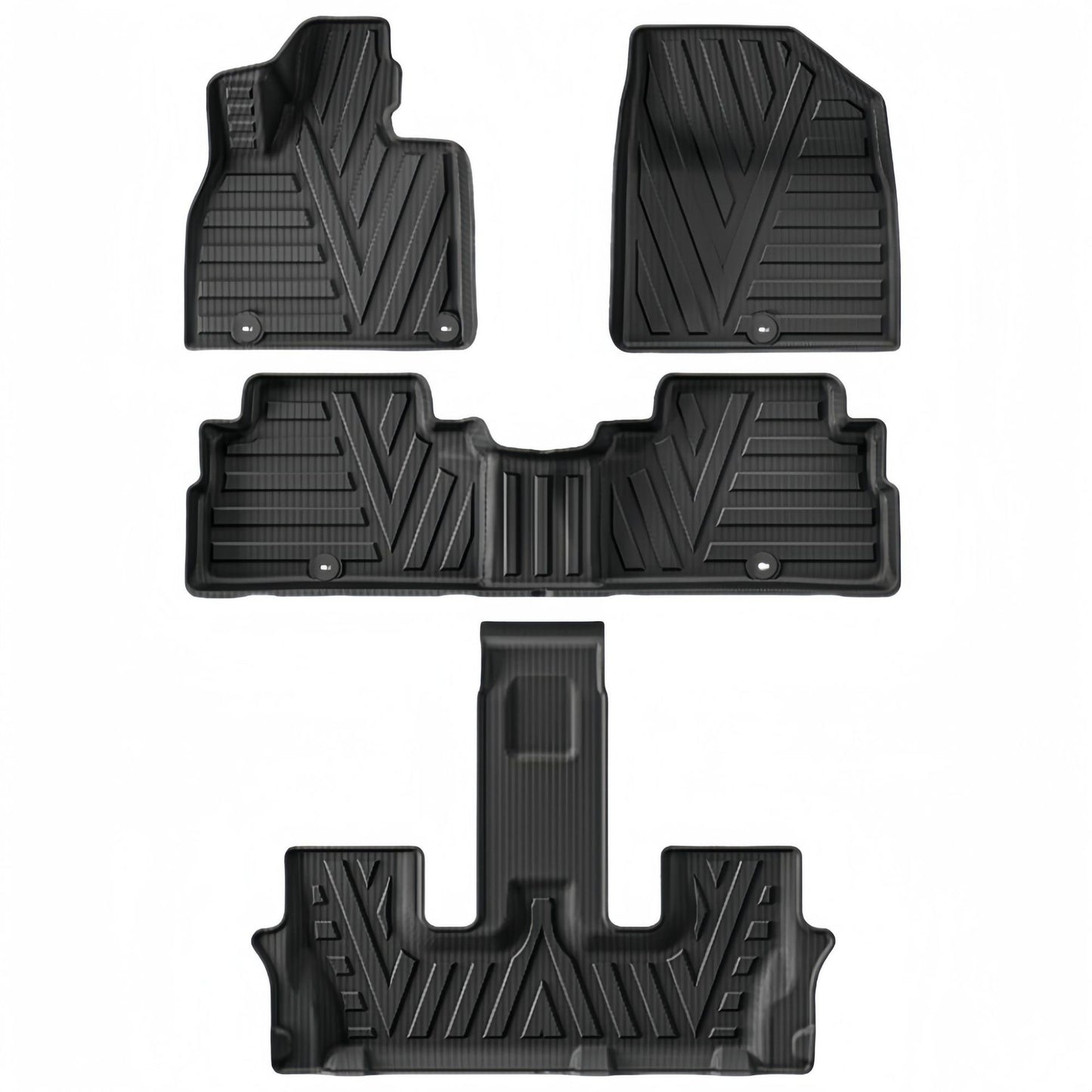 For 2020-2024 KIA Telluride TPE 3D Car Floor Mat/Rear Trunk Mat
