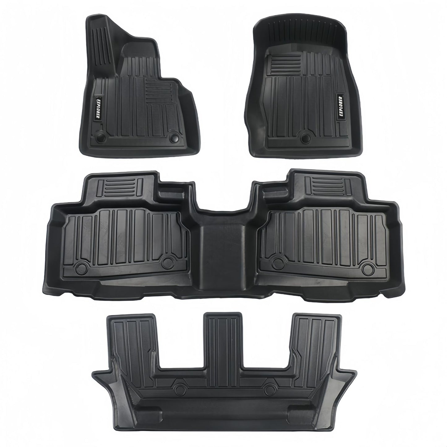 For 2022  Ford Explorer LHD TPE Car Floor Mat/Rear Trunk Mat