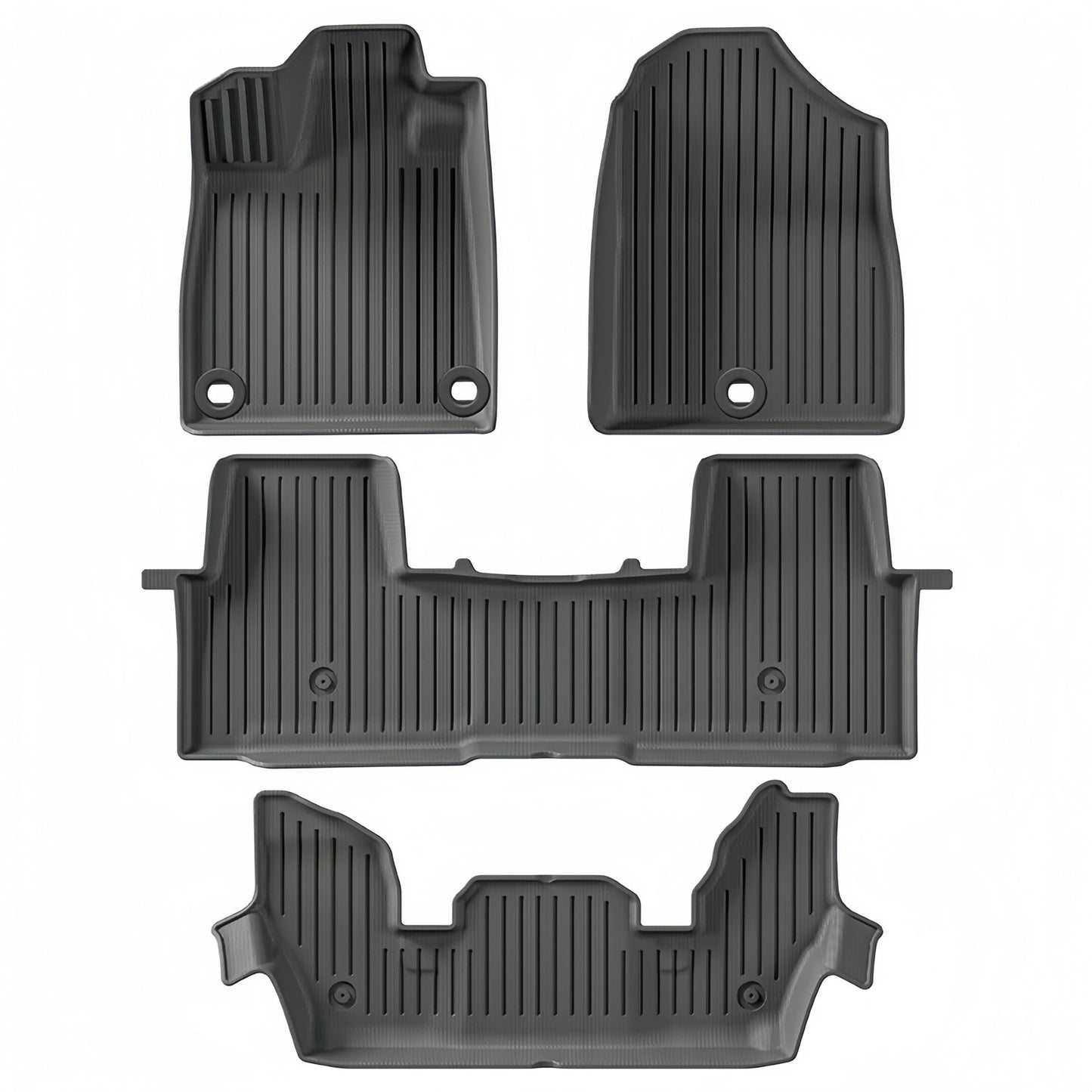For 2023 Honda Pilot LHD TPE Car Floor Mat/Rear Trunk Mat