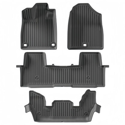 For 2023 Honda Pilot LHD TPE Car Floor Mat/Rear Trunk Mat