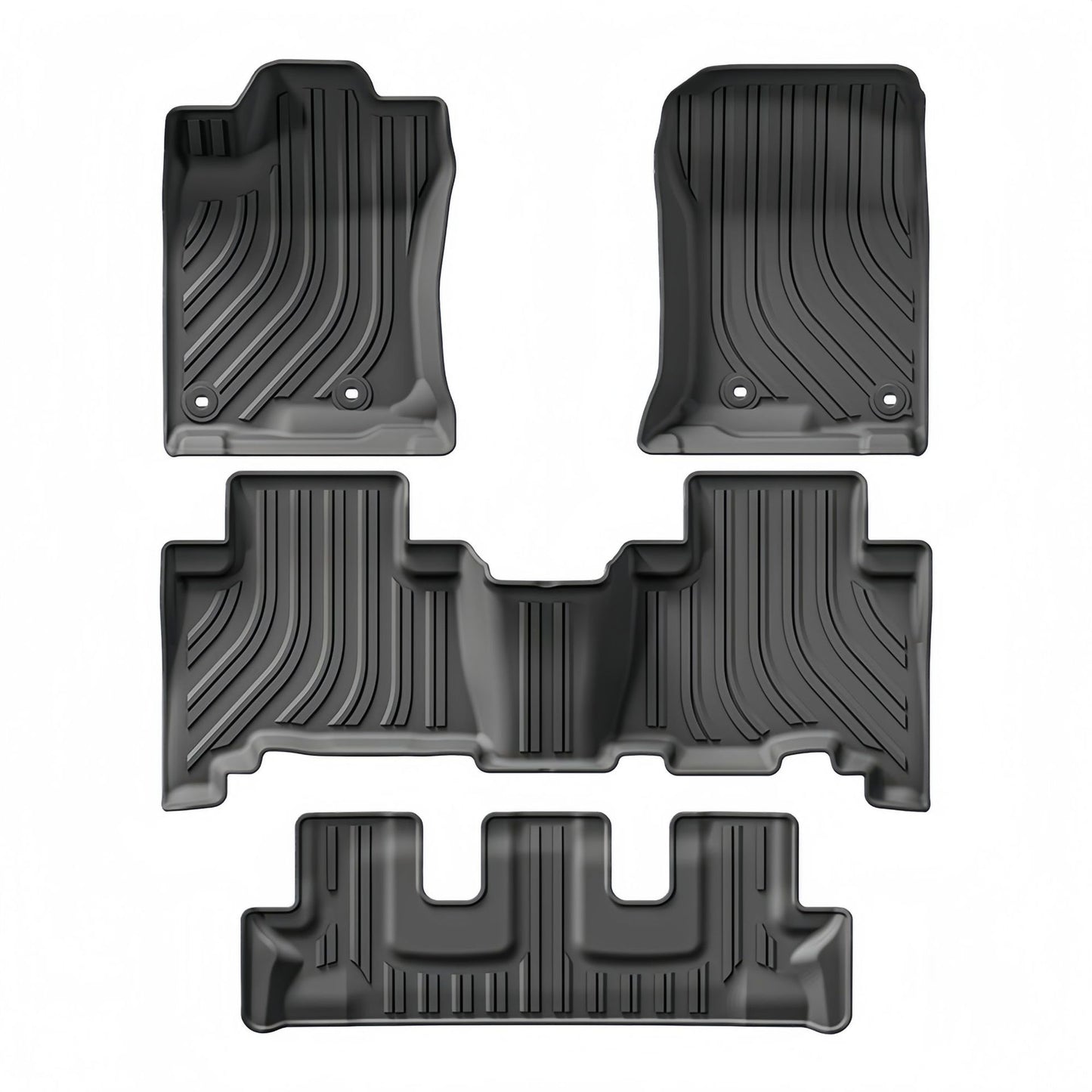For 2014- 2023 LEXUS GX460/13-24 4Runner LHD Fuel 3D TPE Car Floor Mat