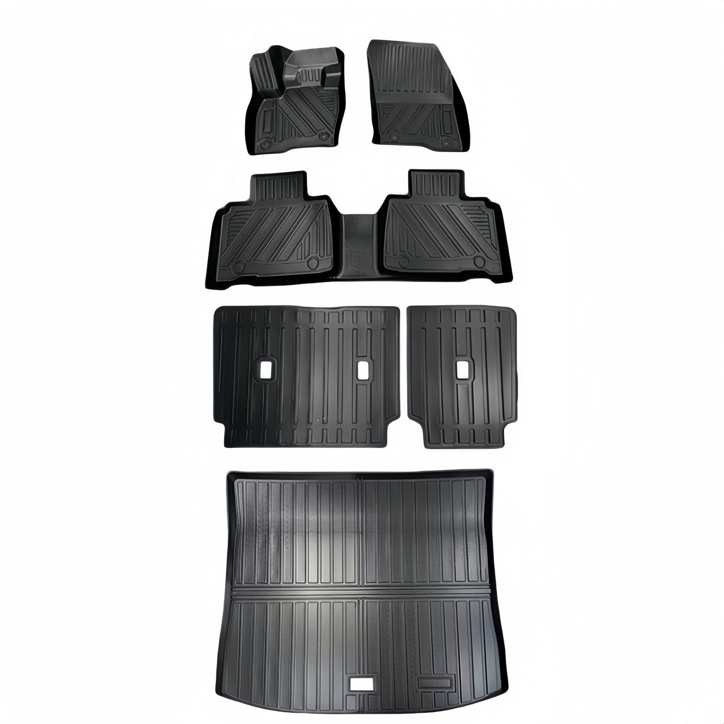 For 2023 Ford Edge Carpet TPE Car Floor Mat/Rear Trunk Mat