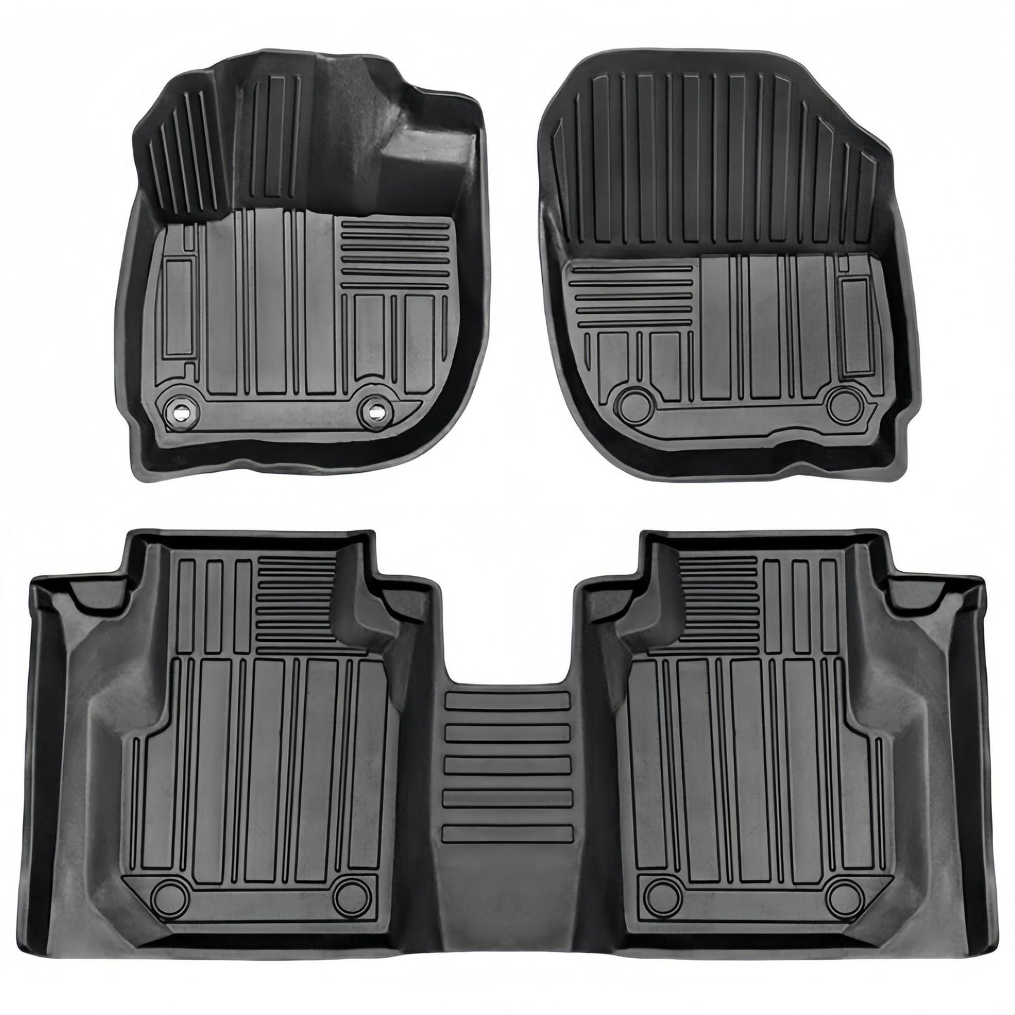 For 2015-2023 Honda VEZEL/XR-V LHD 3D TPE Car Floor Mat/Rear Trunk Mat