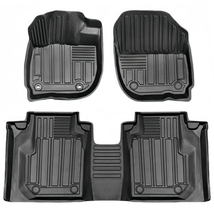 For 2015-2023 Honda VEZEL/XR-V LHD 3D TPE Car Floor Mat/Rear Trunk Mat