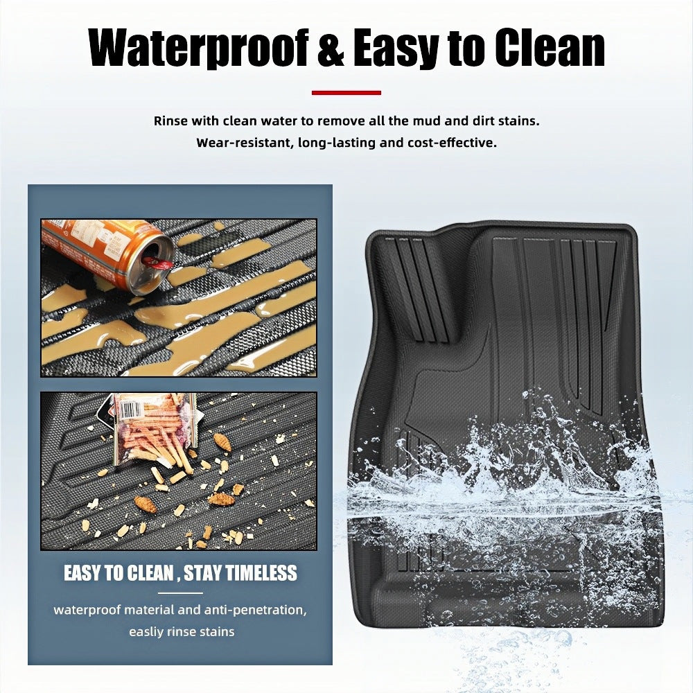 For 2023 BYD Seal U/sealion 6/ Song Plus EV TPE Car Floor Mat