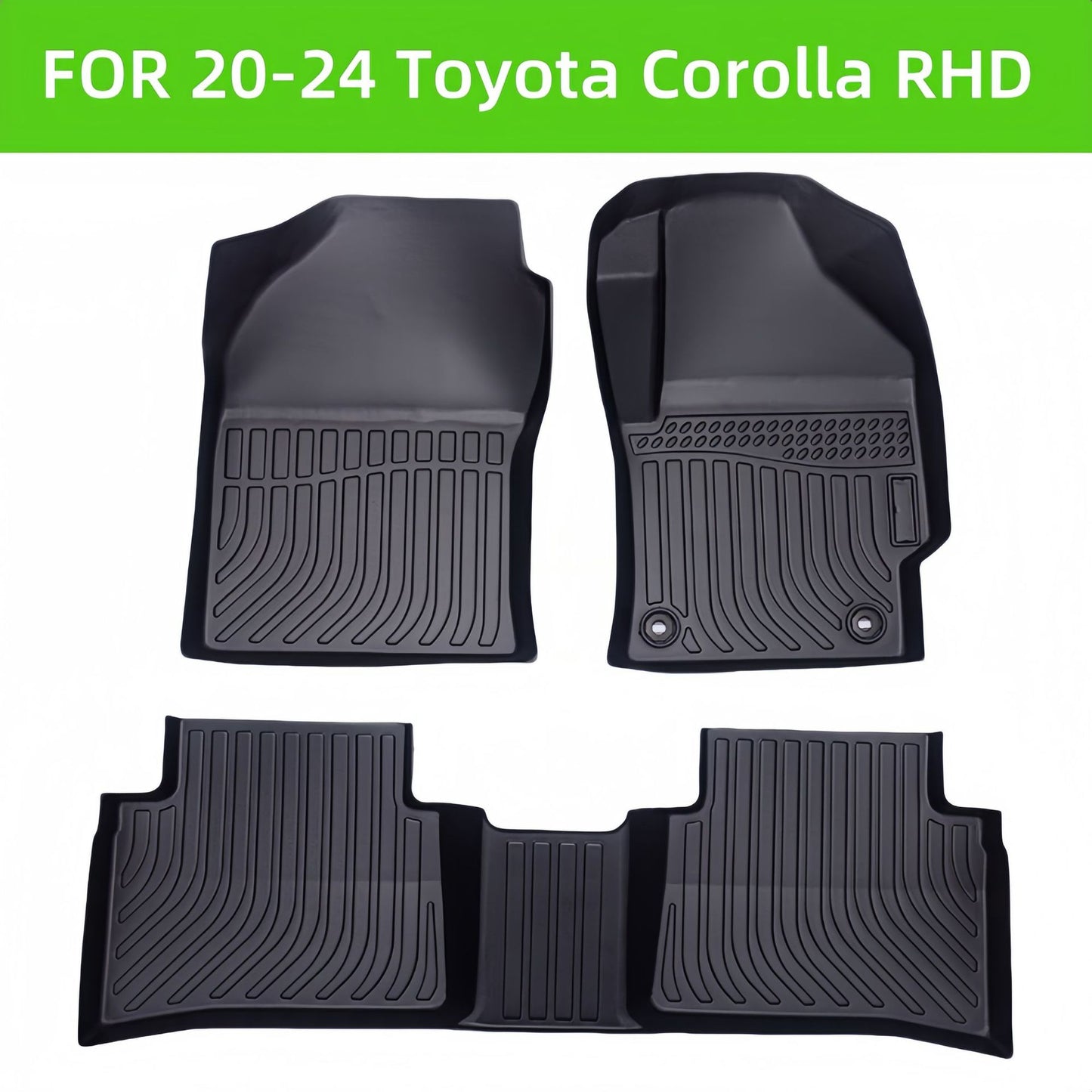 For 2020- 2024 Toyota Corolla RHD Waterproof Car Carpet TPE Car Floor Mat Minimum order of 30 sets