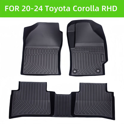 For 2020- 2024 Toyota Corolla RHD Waterproof Car Carpet TPE Car Floor Mat Minimum order of 30 sets