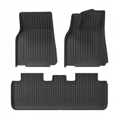 For 2019-2024 Tesla MODEL Y LHD/RHD TPE Car Floor Mat/Rear Trunk Mat