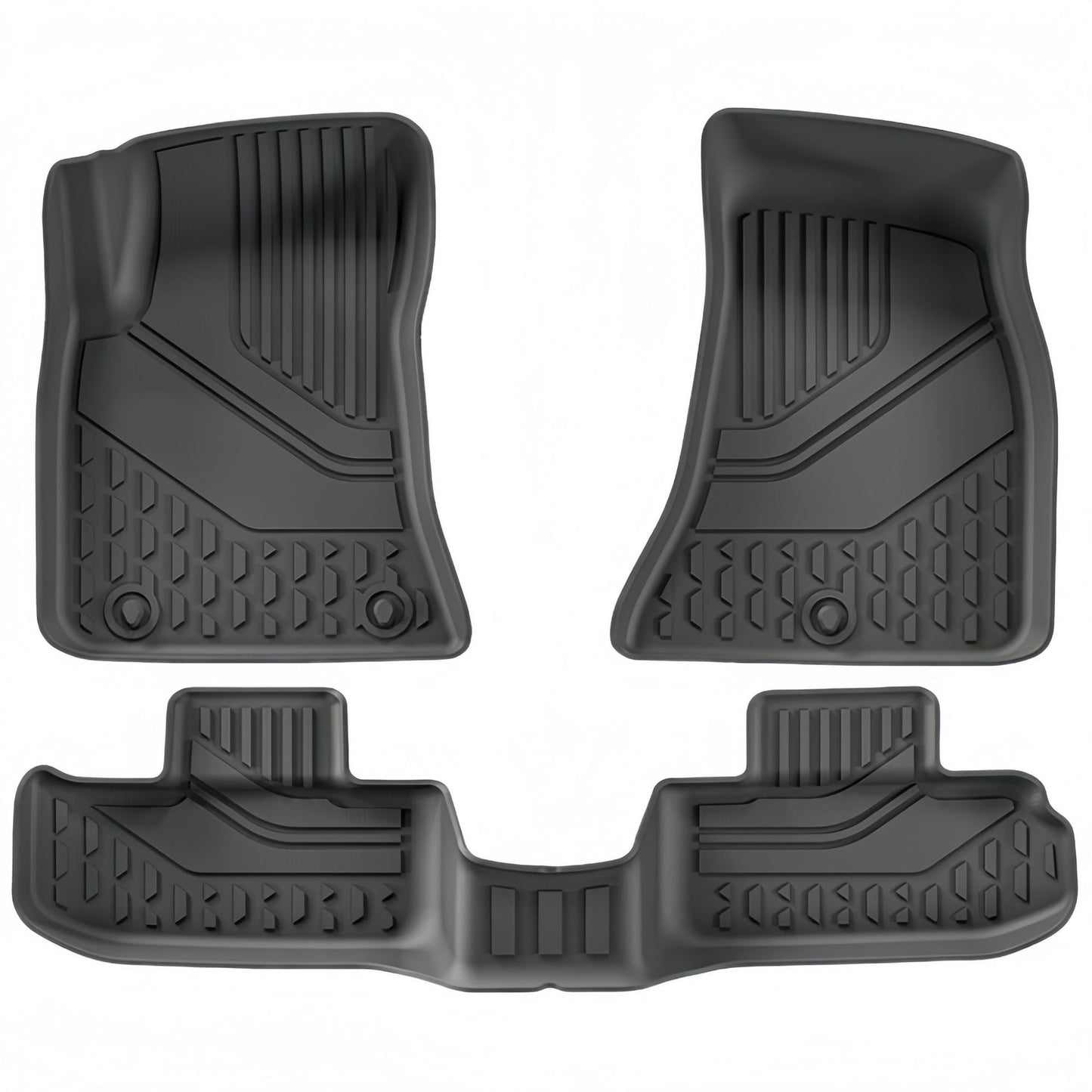 Dodge Challenger RWD 2011-2023 TPE Car Floor Mat/Rear Trunk Mat