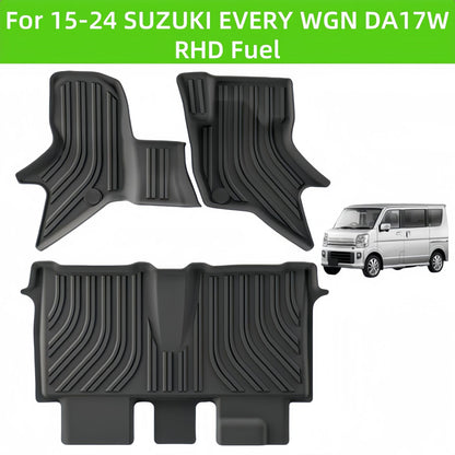 For 2015-2024 SUZUKI EVERY WGN DA17W RHD Fuel TPE Car Floor Mat