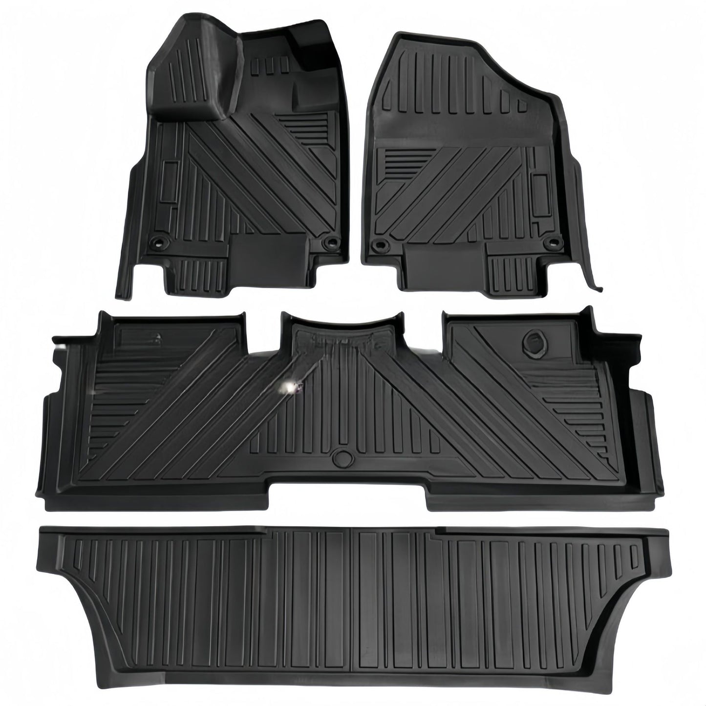 For 2018-2023 Honda Odyssey LHD Waterproof Carpet TPE 3D Car Floor Mat