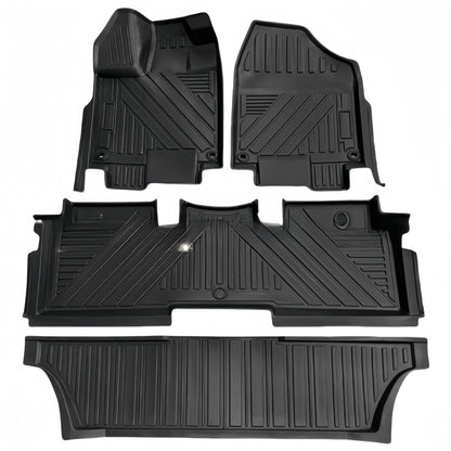 For 2018-2023 Honda Odyssey LHD Waterproof Carpet TPE 3D Car Floor Mat