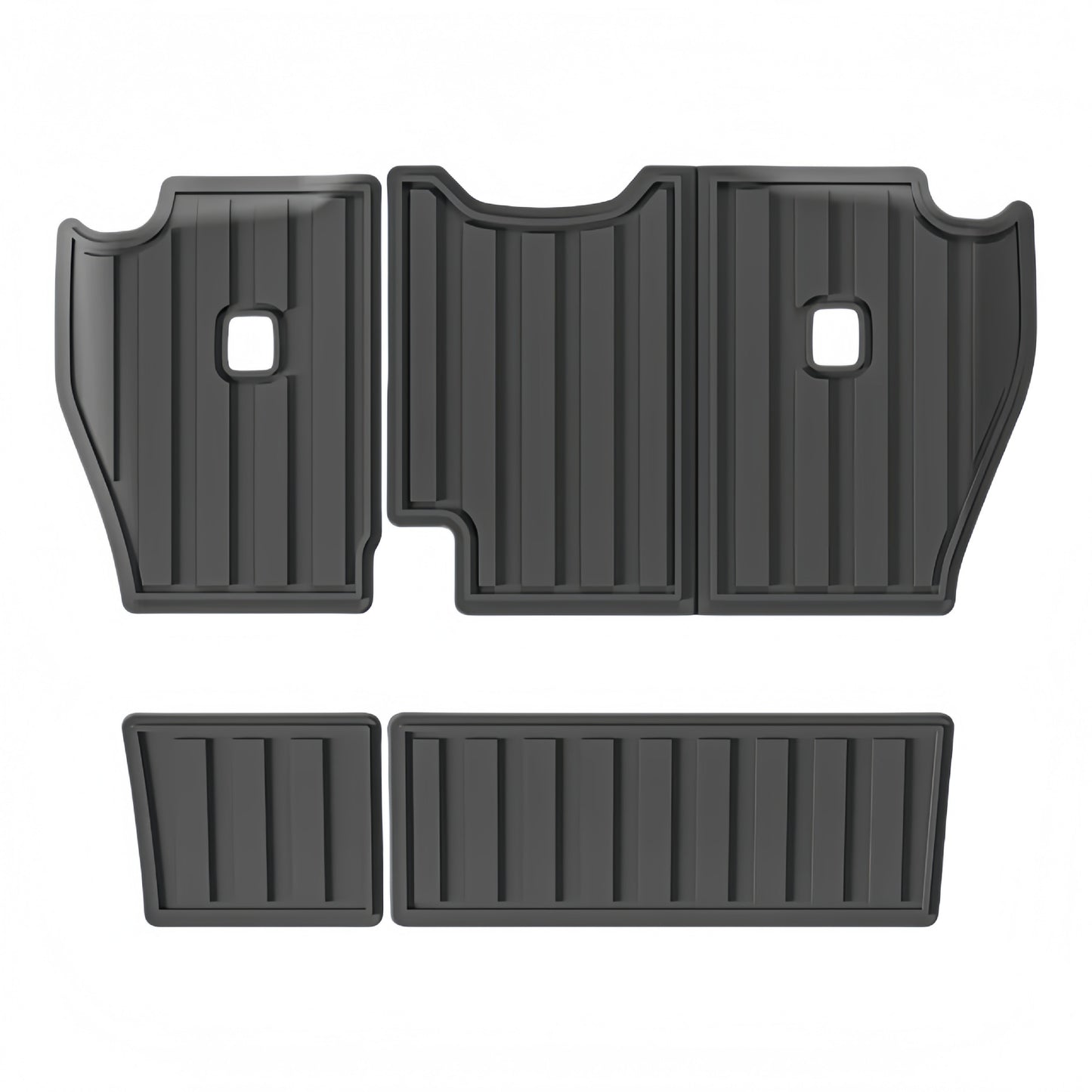For 2018- 2024 Jeep Wrangler LHD TPE Car Floor Mat/Rear Trunk Mat