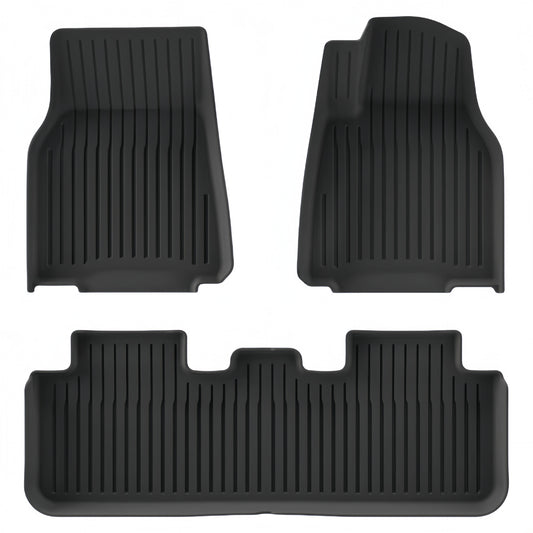 For 2025 tesla New Model Y RHD TPE 3D Car Floor Mat/Rear Trunk Mat
