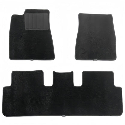 For 2024 Tesla MODEL 3 Cyberpunk Style TPE Car Floor Mat/Trunk Mat
