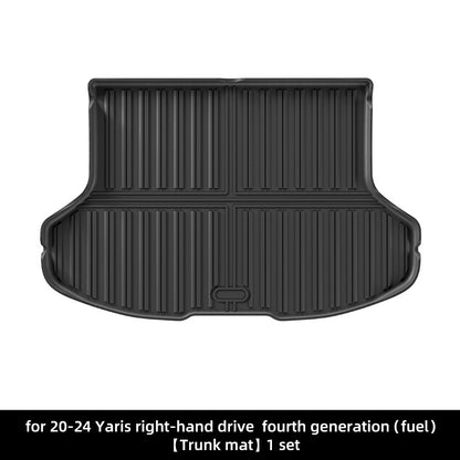 For 2020-2024 Toyota YARIS Cross LHD/RHD TPE Car Floor Mat/Rear Trunk Mat