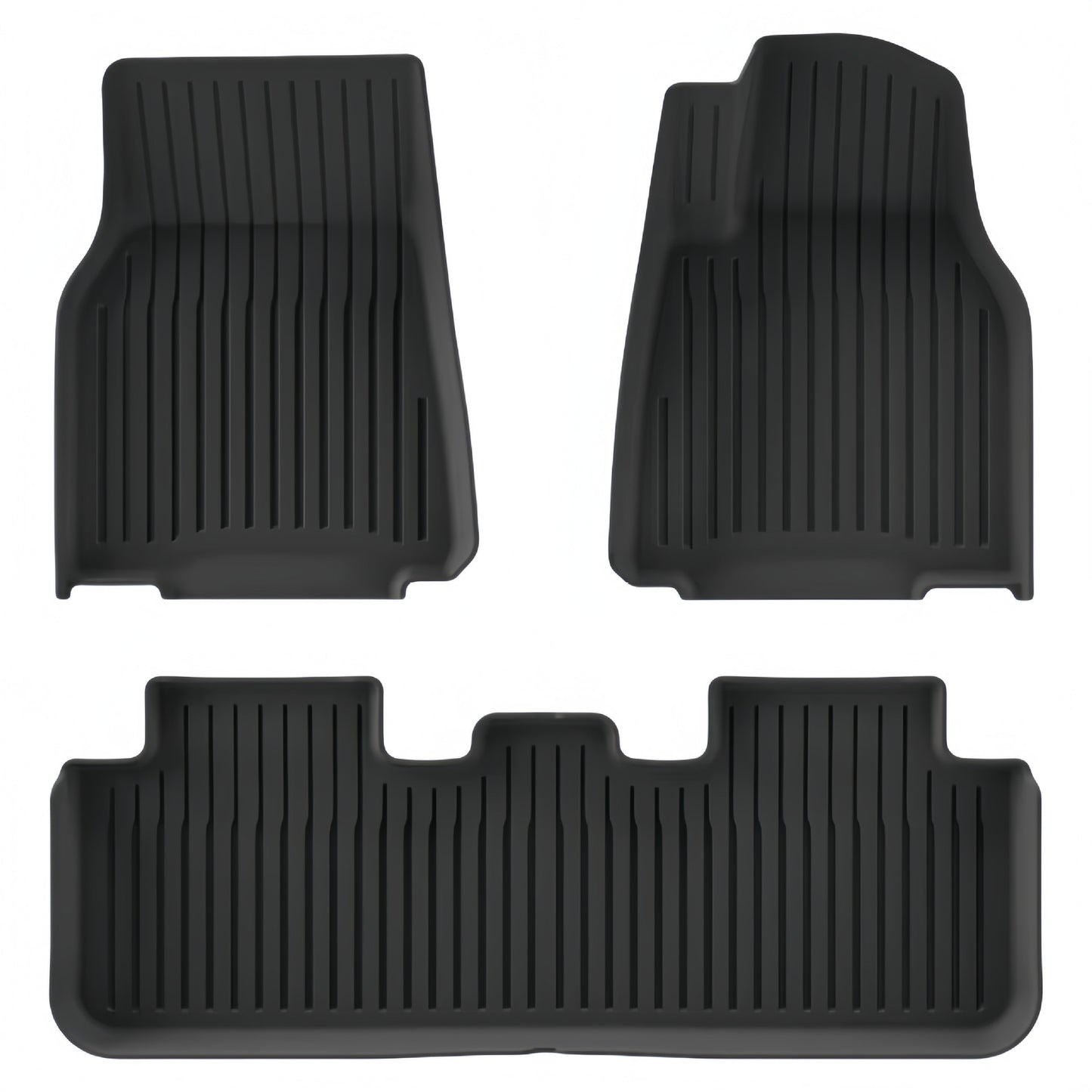 For 2025 tesla New Model Y RHD TPE 3D Car Floor Mat/Rear Trunk Mat