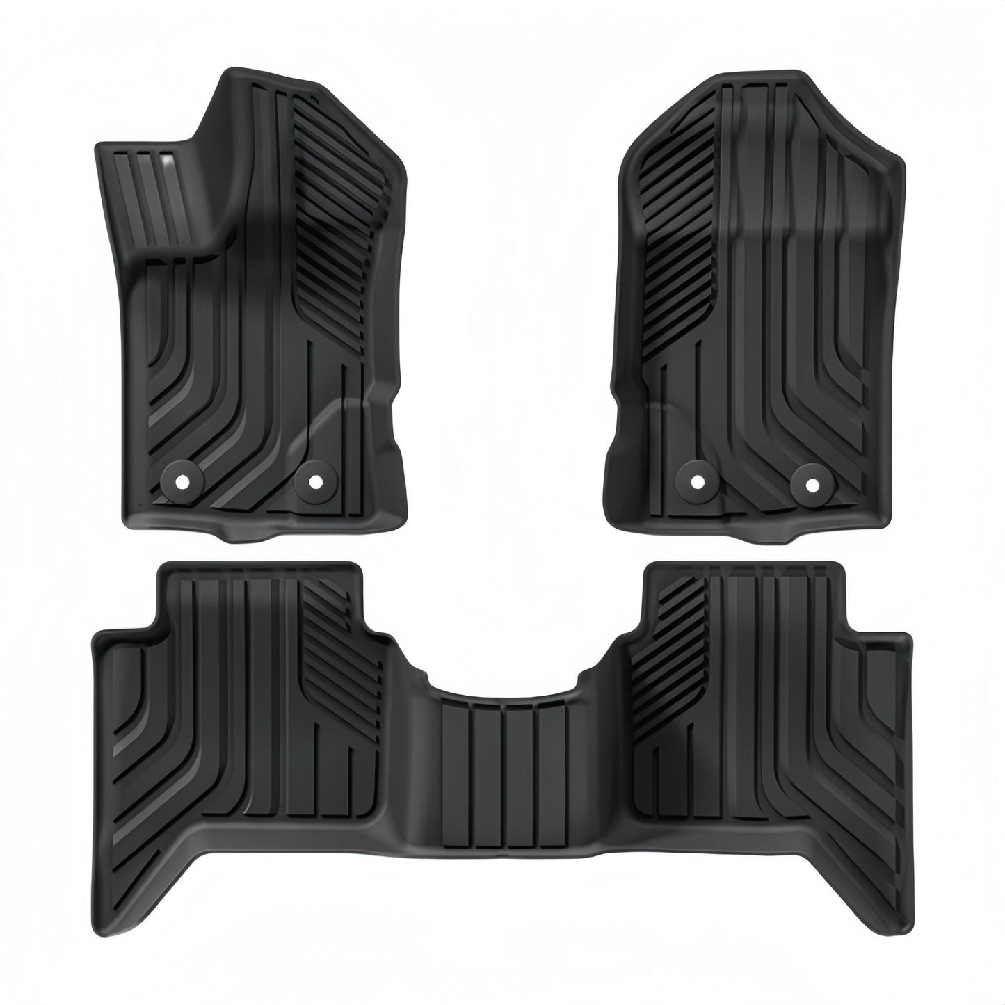 For 2019-2024 FORD RANGER LhdRhd TPE Car Floor Mat/Rear Trunk Mat