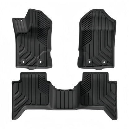 For 2019-2024 FORD RANGER LhdRhd TPE Car Floor Mat/Rear Trunk Mat
