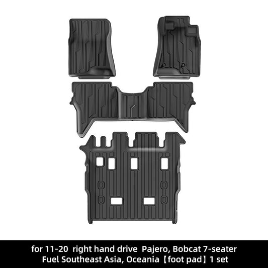 Mitsubishi Pajero RHD 2011-2020 TPE Car Floor Mats