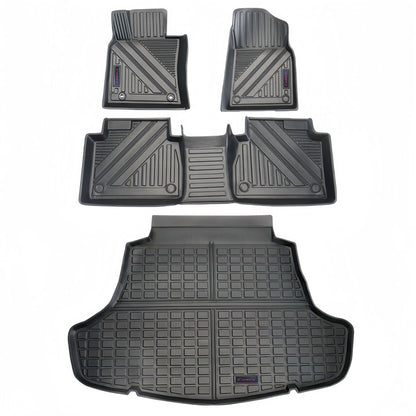 For 2018- 2023 Toyota Camry XV70 8th LHD TPE Car Floor Mat/Rear Trunk Mat