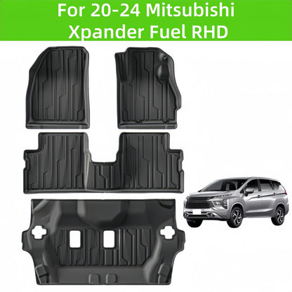Mitsubishi Xpander Fuel RHD 2020-2024 TPE Car Floor Mat/Rear Trunk Mat