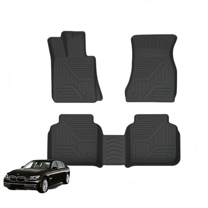 BMW 7 Series Long Wheelbase Fuel 2016-2022 TPE Car Floor Mat Custom wholesale