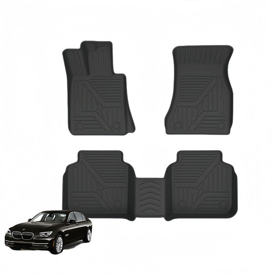 BMW 7 Series Long Wheelbase Fuel 2016-2022 TPE Car Floor Mat Custom wholesale