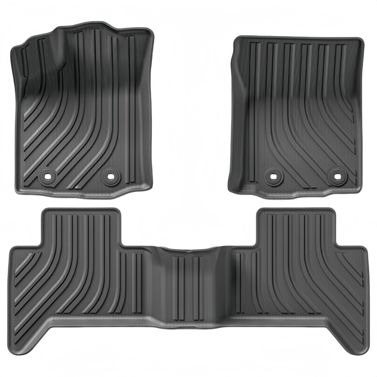 For 2004- 2024 TOYOTA TACOMA LHD TPE Car Floor Mat / Rear Bucket Mat